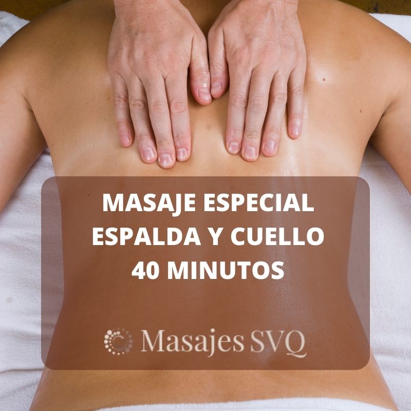 Masaje especial espalda y cuello - Masajes en Sevilla